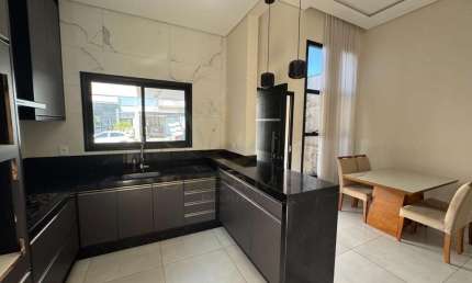 Casa Terrea 3 dorms (1suite) em condominio - Indaiatuba