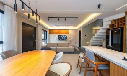 Sobrado em condomínio novo com 3 quartos para alugar em Santa Felicidade – 172 m² | Ref 431