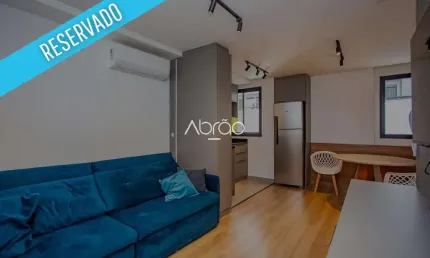 Apartamento mobiliado para primeira locação no batel – próximo ao shopping estação - 33 m² | ref. 441
