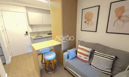Apartamento mobiliado para alugar no Batel – 1 Quarto - 24m² | Ref 501