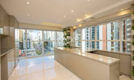 Sala comercial semimobiliada para alugar no batel – 78 m², estrutura completa e localização estratégica | ref. 536