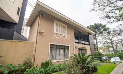 Casa comercial com 329 m² para alugar no mercês, curitiba | excelente ponto para restaurante, clínica ou loja | ref 545