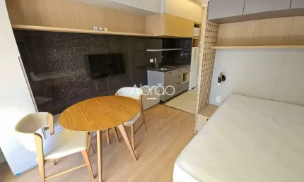 Studio mobiliado para alugar no walk batel - com 1 vaga de garagem – 24 m² | ref. 563