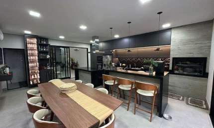 Casa à venda em Paulínia, Parque Brasil 500, com 4 suítes, com 265.22 m², Residencial Villa Lobos