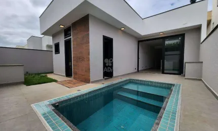 Casa à térrea de alto padrão à venda no condomínio reserva real em paulínia