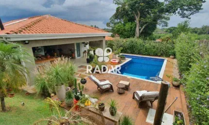 Casa à venda em campinas, barão geraldo, com 3 suítes, com 270 m²