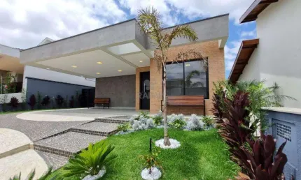 Casa térrea alto padrão à venda swiss park campinas, com 3 suítes, com 220 m², baden