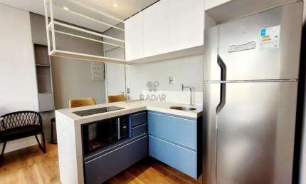 Apartamento à venda e para alugar em Campinas, Cambuí, com 1 suíte, com 38.5 m², Edificio Lille