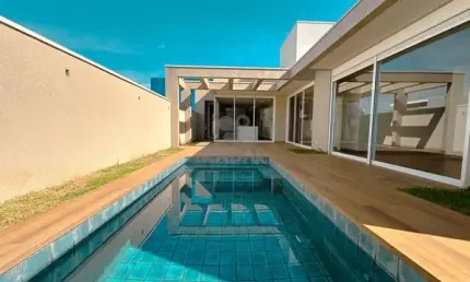 Casa à venda em Paulínia, Parque Brasil 500, com 4 suítes, com 211.78 m², Condomínio Club Santorini