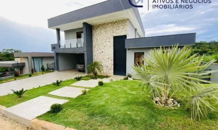Casa em condomínio fechado com 4 quartos à venda na Rua Um, Condomínio Real Garden, Lagoa Santa