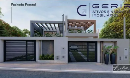 Casa em construção 3 quartos com varanda gourmet no bairro Visão – Lagoa Santa/MG