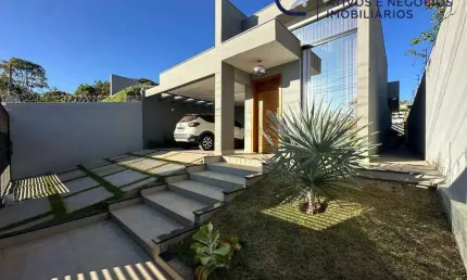 Casa à venda, 3 quartos, 1 suíte, 4 vagas, Lundcea II - Lagoa Santa/MG