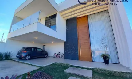 Casa em condomínio fechado com 3 quartos à venda na Rua Seis, Residencial Golden Class, Lagoa Santa
