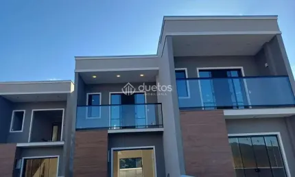 Sobrado de 2 quartos com passagem lateral no cadore em Brusque