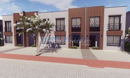Casa em condomínio fechado com 3 quartos à venda na Avenida Constante Pavan, 962, Betel, Paulínia, 91 m2 por R$ 840.000