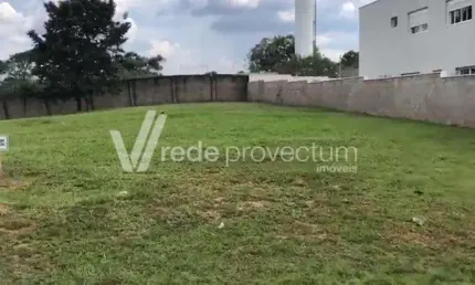 Terreno em condomínio fechado à venda na rua lucia ribeiro do valle nogueira, 210, loteamento residencial jaguari (sousas), campinas por r$ 820.000