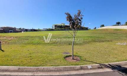 Terreno em condomínio fechado à venda na Avenida Mackenzie, KM5, Loteamento Residencial Pedra Alta (Sousas), Campinas por R$ 950.000