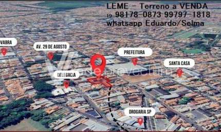 Terreno comercial à venda na Luís Clemente Sampaio, 158, Centro, Leme por R$ 4.500.000