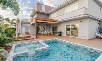 Casa em condomínio fechado com 3 quartos à venda na estrada municipal alberto macedo júnior, 124, residencial campo camanducaia, jaguariúna, 400 m2 por r$ 3.850.000