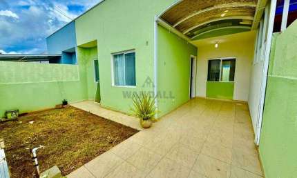 LINDA CASA COM 3 QUARTOS SEMI MOBILIADA EM CAMPO LARGO DA ROSEIRA