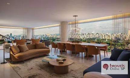 Apartamento com 4 dormitórios à venda, 302 m² por r$ 11.980.000,00 - ibirapuera - são paulo/sp