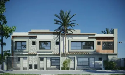 Casa de condomínio à venda em Bombinhas, Canto Grande, com 3 quartos, 103,56m²