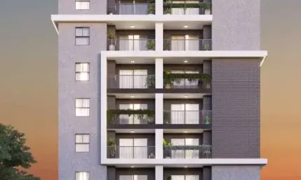 Loft à venda em Curitiba, Novo Mundo, com 1 quarto, 28m²
