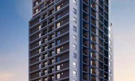 Studio à venda em Curitiba, Portão, com 1 quarto, 26,2m²