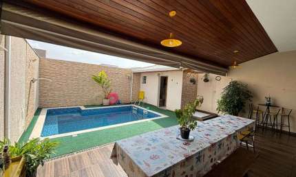 Conforto e Lazer em Um Só Lugar – Casa com Suíte, Piscina e Gourmet!
