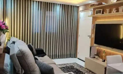 Viva com Conforto: Garden com 3 Quartos, Mobiliado e Churrasqueira