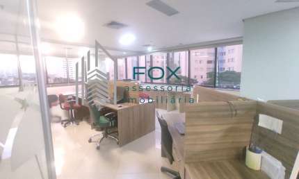 Excelente sala comercial, com 87m², 3 banheiros , 2 vagas no Tatuapé