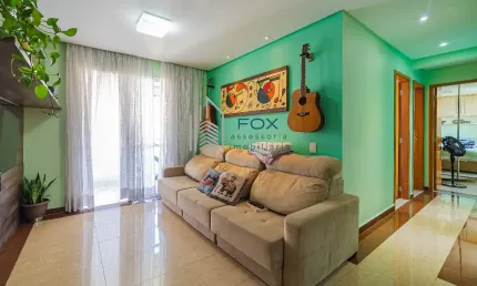 Apartamento à venda,  83m², 3 dormitórios, 1 suíte e 1 vaga, no Tatuapé