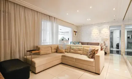 Apartamebto 137m² 3 suítes varanda gourmet e 2 vagas no tatuapé
