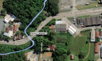 Terreno à venda no Passo Manso, Blumenau  por R$ 1.500.000