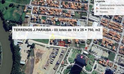 Terreno à venda 250M², Jardim Paraibá, Aparecida - SP