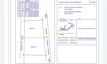 Terreno à venda 1200M², Goiabal, Pindamonhangaba - SP