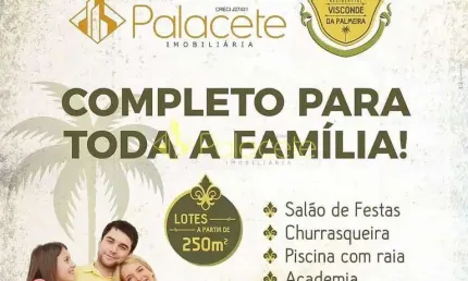 Terreno à venda 250M², Crispim, Pindamonhangaba - SP | LOTEAMENTO FECHADO VISCONDE DA PALMEIRA