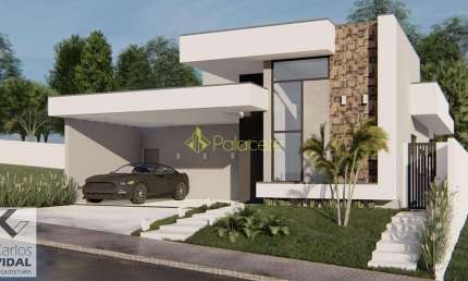 Casa à venda 3 Quartos, 1 Suite, 300M², Bairro do Grama, Caçapava - SP | Condomínio Terras do Vale