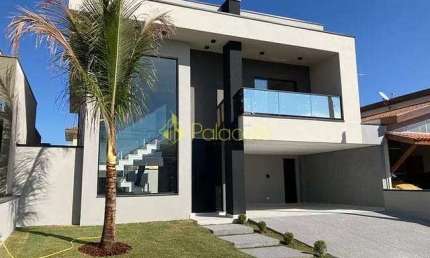 Casa à venda 3 Quartos, 3 Suites, 4 Vagas, 300M², Bairro do Grama, Caçapava - SP | Condomínio Terra