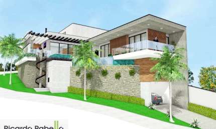 Casa à venda 3 Quartos, 3 Suites, 4 Vagas, 489M², Village Mantiqueira, Guaratinguetá - SP