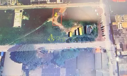 Terreno plano e com excelente m2 em lotemento planejado, com ruas, energia eletrica´pública, agua e