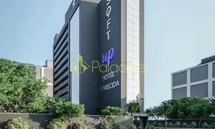 Apartamento à venda 1 quarto, 1 suite, ponte alta, aparecida - sp | soft up hotel aparecida