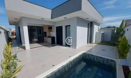 Casa com 3 dormitórios à venda, 174 m² por R$ 1.498.900,00 - Parque Brasil 500 - Paulínia/SP