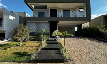 Casa com 4 dormitórios à venda, 409 m² por R$ 5.489.999,00 - Alphaville Dom Pedro 3 - Campinas/SP