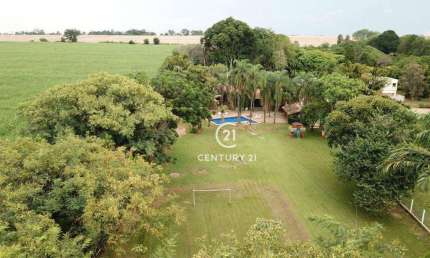 Chácara com 5 dormitórios à venda, 14040 m² por R$ 3.400.000,00 - Fazenda Santa Lúcia - Americana/SP