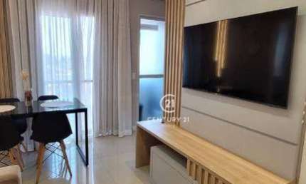 Apartamento com 2 dormitórios à venda, 50 m² por R$ 410.000,00 - Vila Santa Maria - Americana/SP