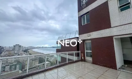 Apartamento Duplex com 3 dormitórios à venda, 194 m² por R$ 2.650.000,00 - Pompéia - Santos/SP