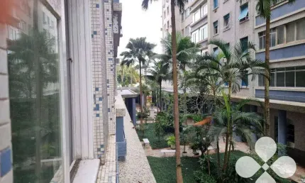Apartamento com 1 dormitório à venda, 54 m² por R$ 385.000,00 - Aparecida - Santos/SP