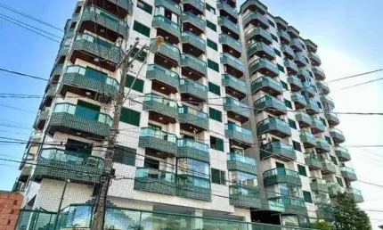 Apartamento com 2 quartos à venda, 65 m² por R$ 480.000 - Vila Guilhermina - Praia Grande/SP