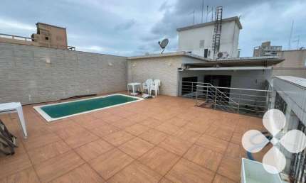 Cobertura com 4 quartos à venda na Rua Enguaguaçu, Ponta da Praia, Santos